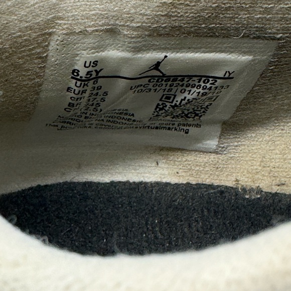 Jordan 11 Retro Low Navy Blue Snakeskin Basketball Boys 2018 GS Size 6.5Y - Picture 7 of 7